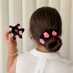 gallery soshiyant ـ گالری سوشیانت ـ کش مو گوجه ای _کش مو سه بعدی