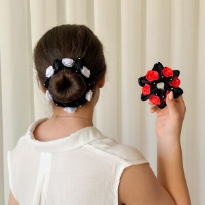 gallery soshiyant ـ گالری سوشیانت ـ کش مو گوجه ای _کش مو سه بعدی