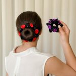 gallery soshiyant ـ گالری سوشیانت ـ کش مو گوجه ای _کش مو سه بعدی