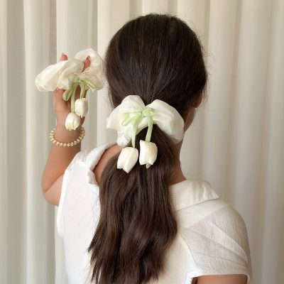 gallery soshiyant ـ گالری سوشیانت ـ کش مو_ کش اسکرانچی لاله