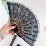 باد بزن گیپور مشکی