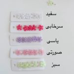گیره قفل مویی شکوفه کریستالی - Image 5