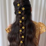 قفل مو گل های رنگیMix - Image 5